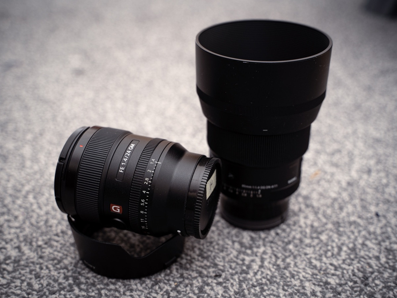 Sony f1.4 dual dream kit | 24mm & 85mm