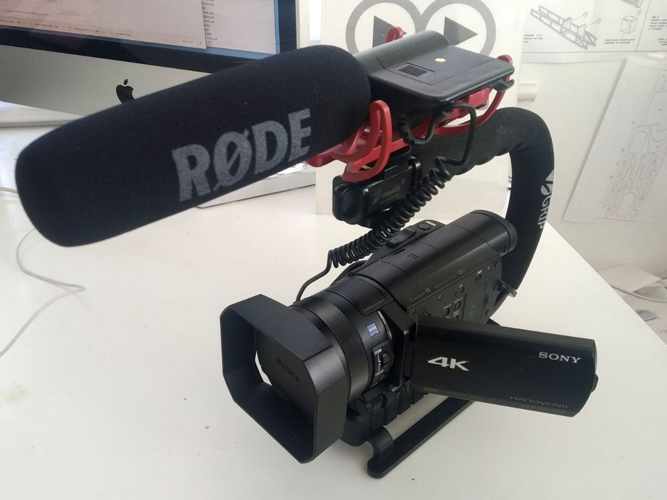 Sony fdr-ax100 4k ultra hd camcorder