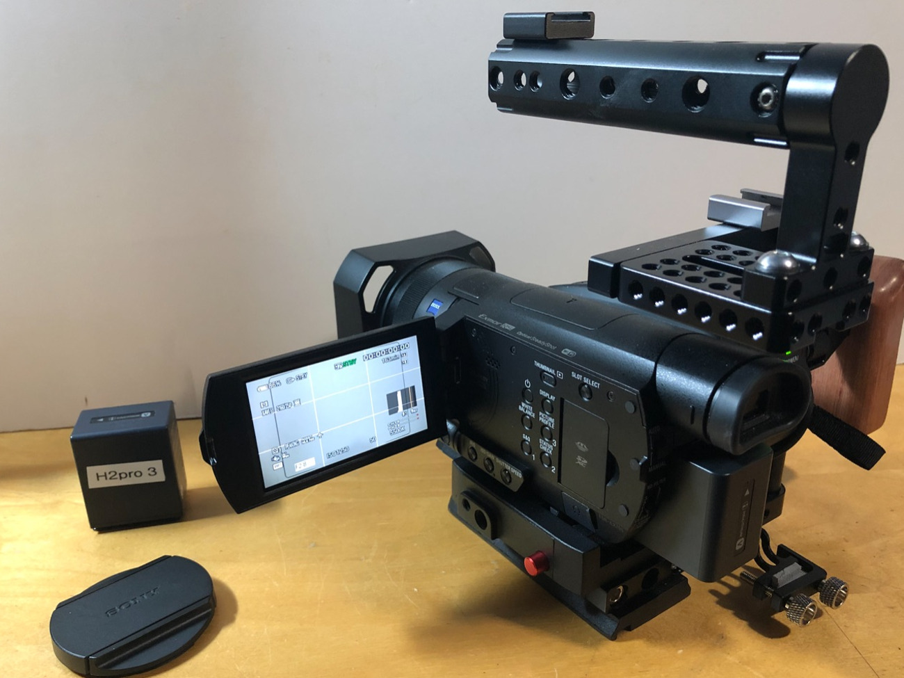 4x available for streaming. sony fdr-ax700 4k hdr camcorder, 