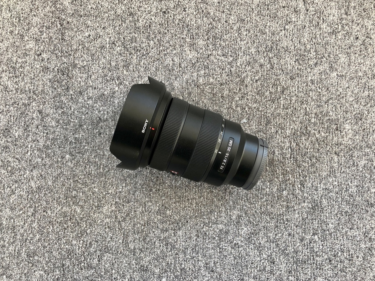 Sony fe 16-35mm f2.8 g master (gm) wide angle zoom lens