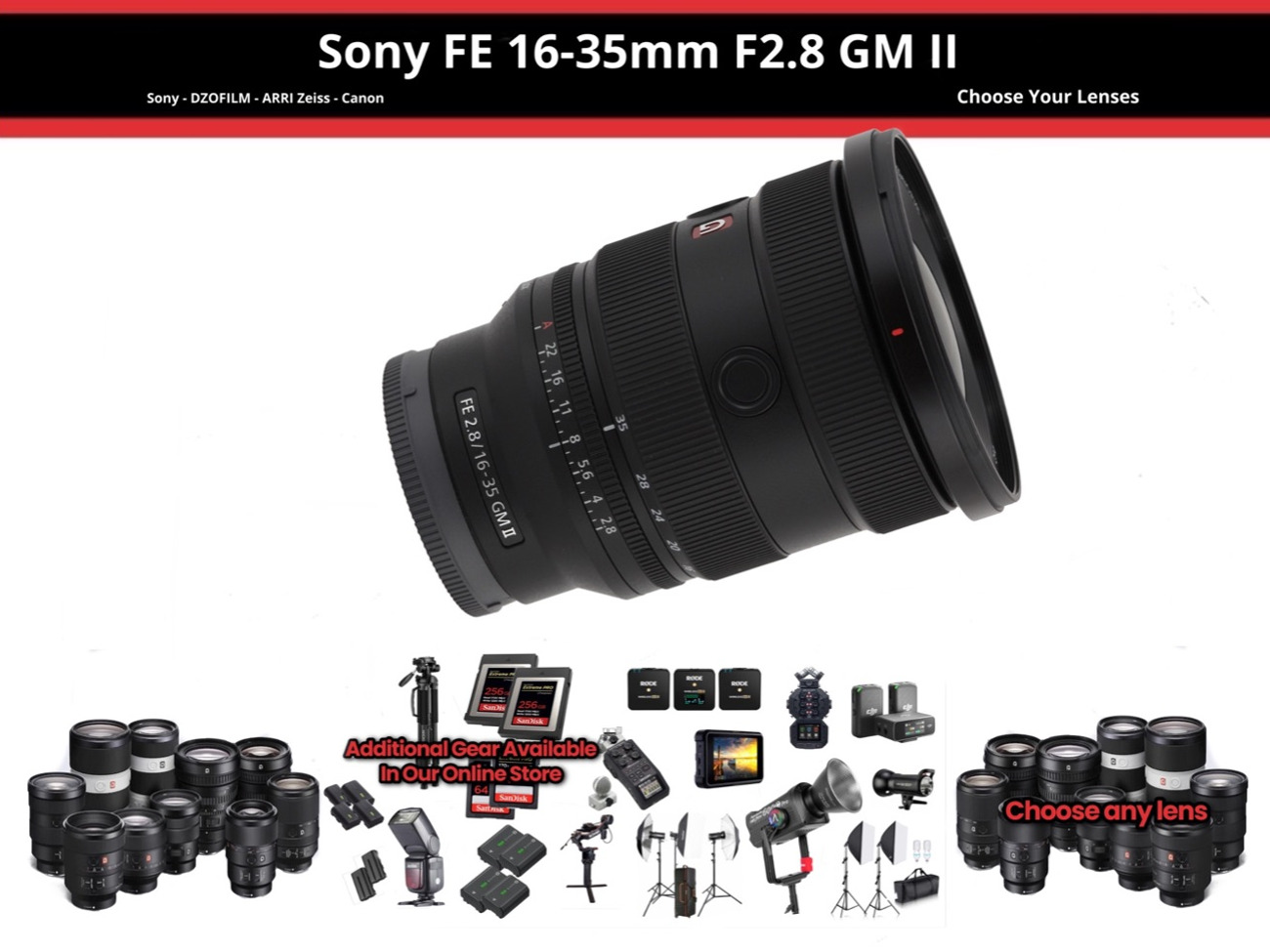 Sony fe 16-35mm f2.8 gm ii