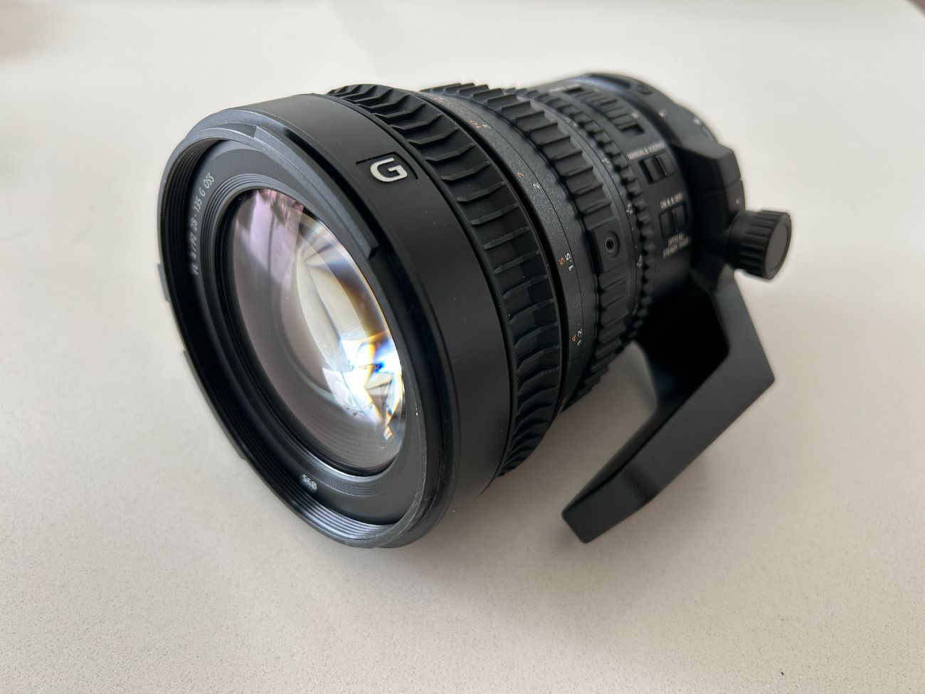 Sony fe 28-135mm f4 g pz oss zoom lens