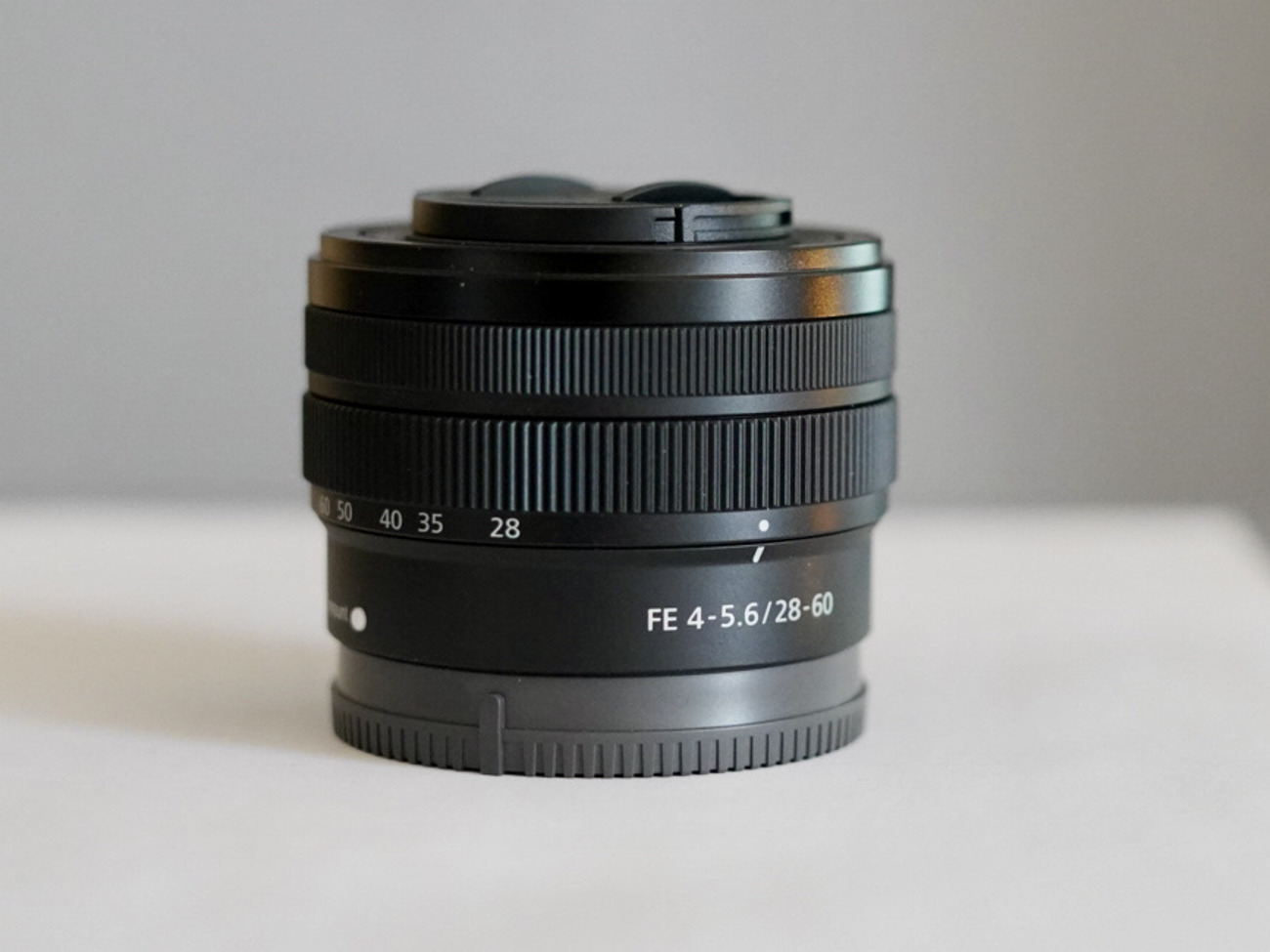 Sony fe 28-60mm zoom lens. f4-5.6