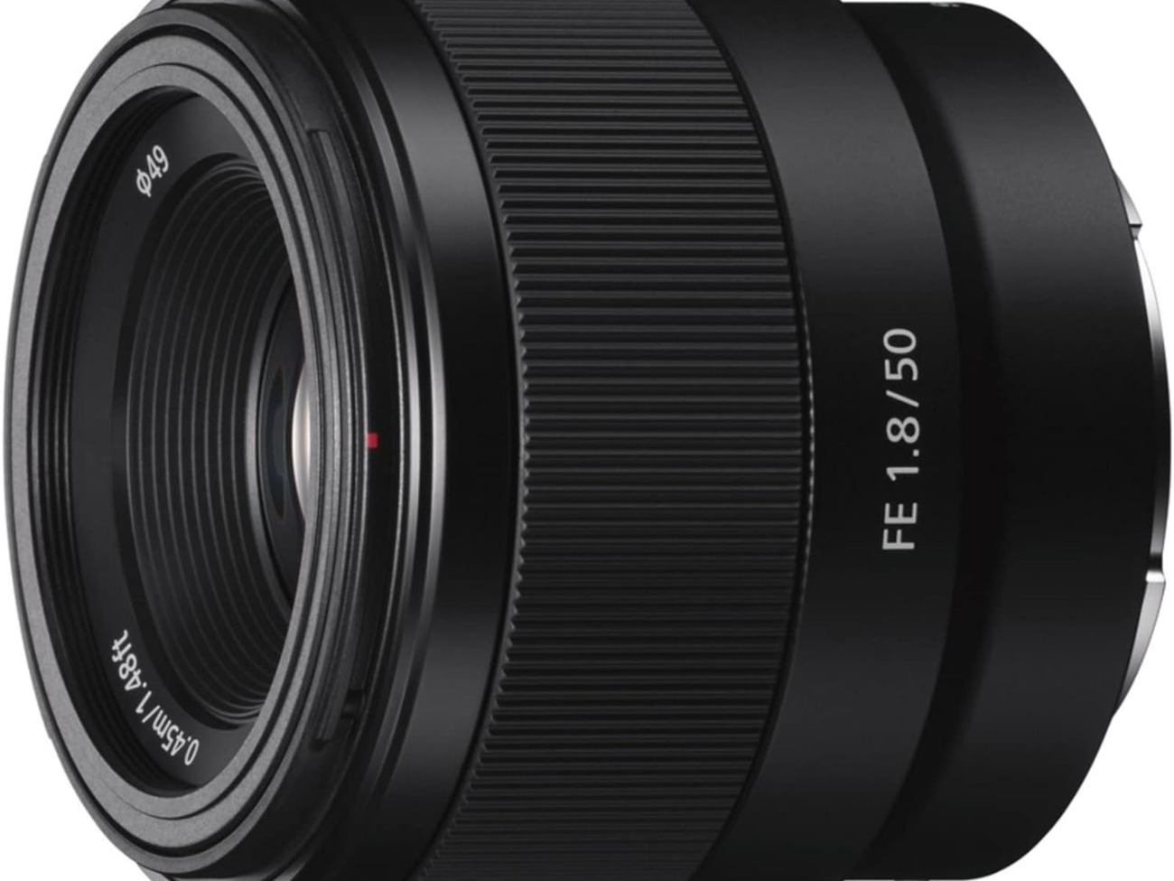 Sony fe 50 mm f/1.8 standard prime lens