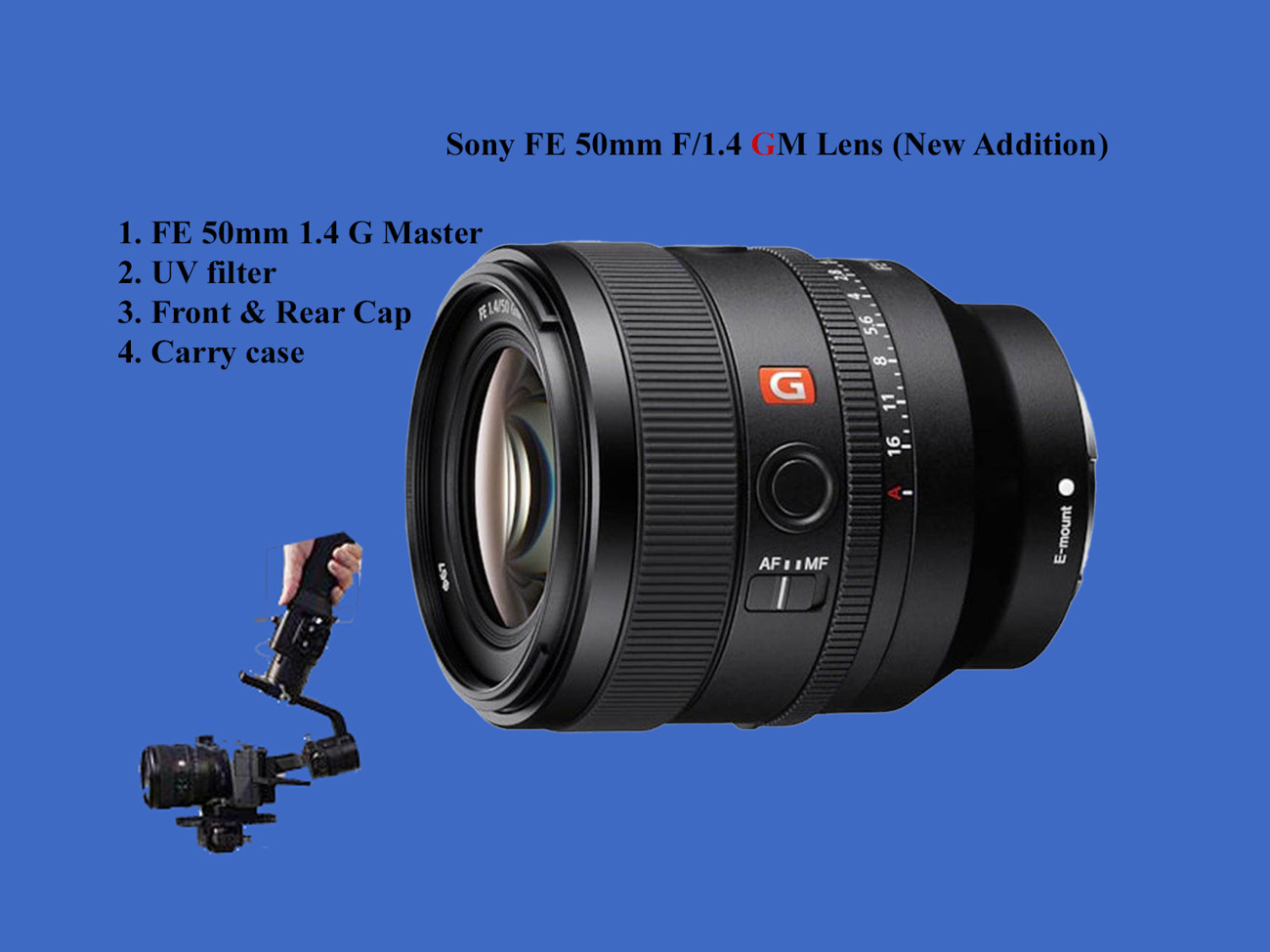 Sony fe 50mm 1.4 gm 