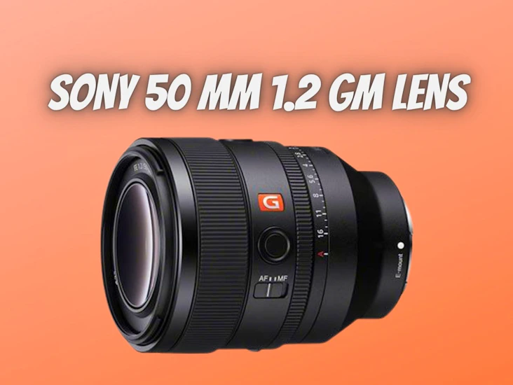 Sony fe 50mm f/1.2 g master lens 50 mm