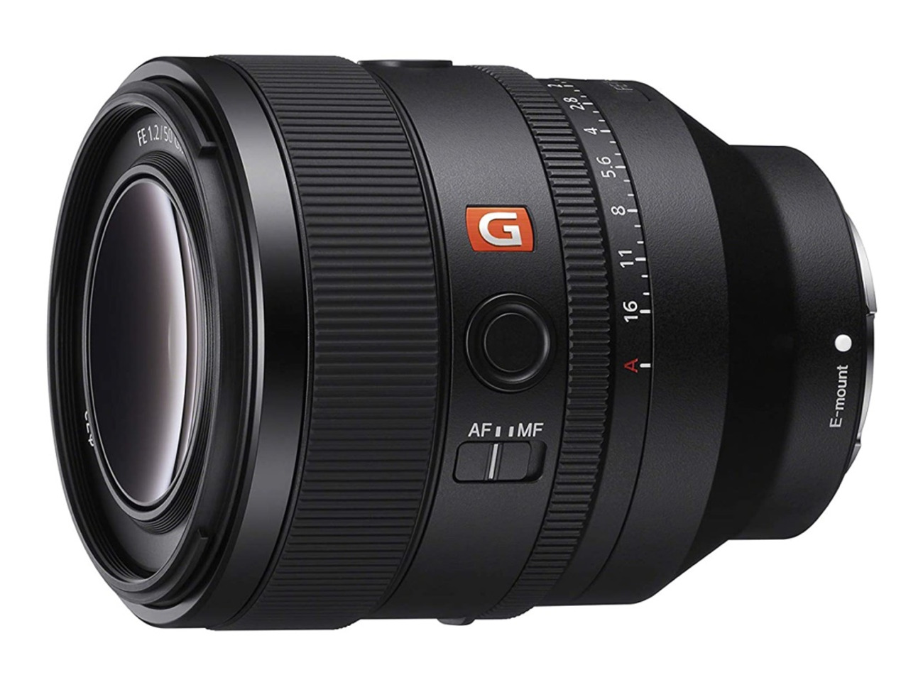 Sony fe 50mm f1.2 gm full-frame large-aperture g master lens