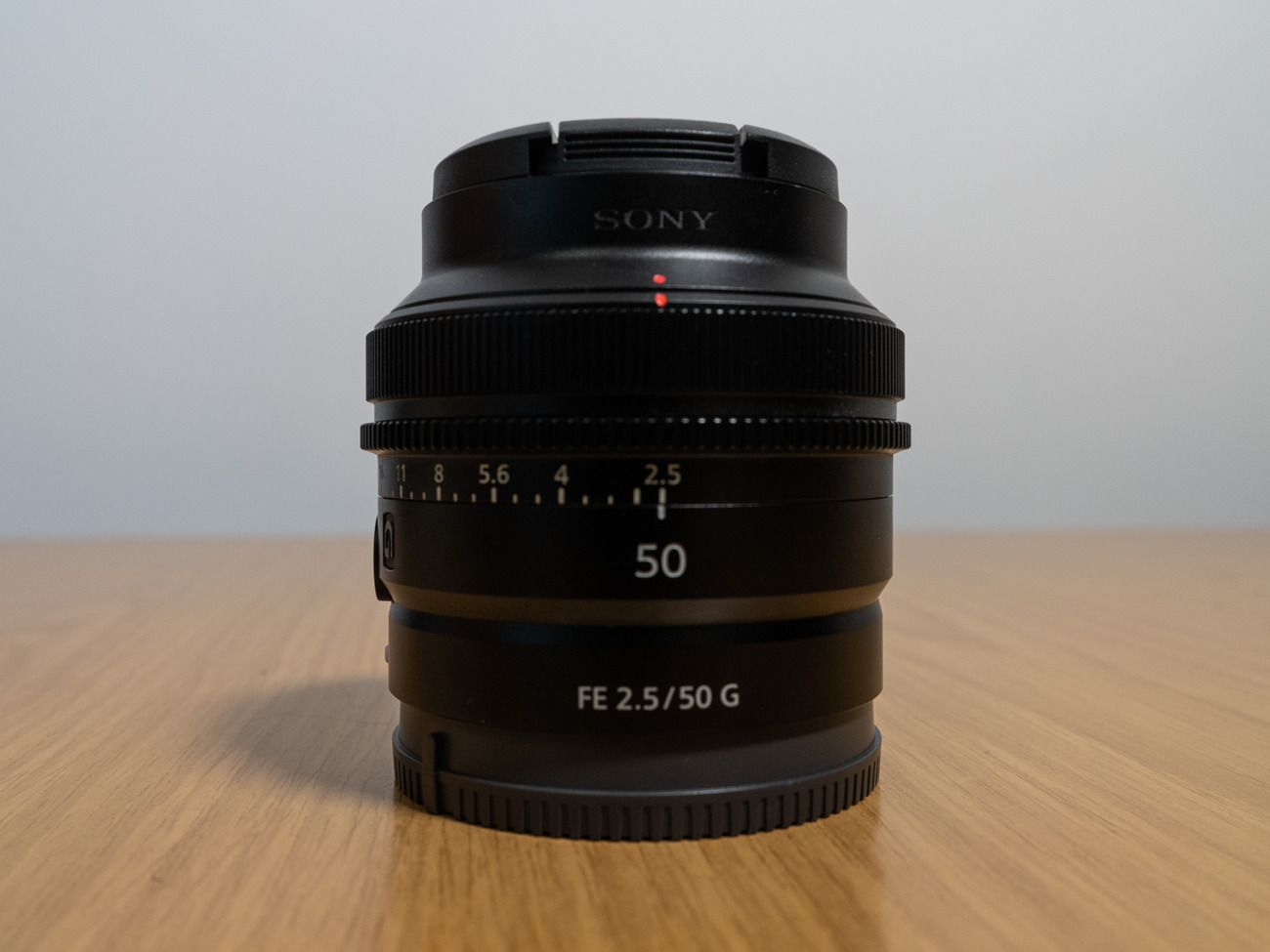Sony fe 50mm f2.5 g - premium g series prime lens