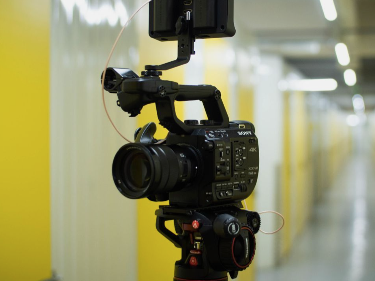 Sony fs5 + - sony 18-105mm e-mount lens