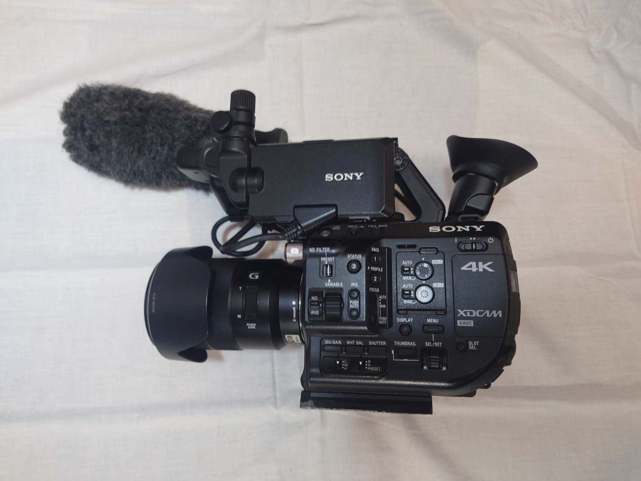Sony fs5 35mm full frame 4k camera.