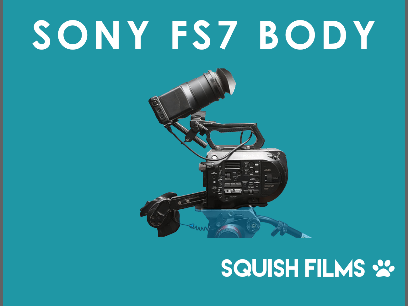 Sony fs7 body s35 4k 