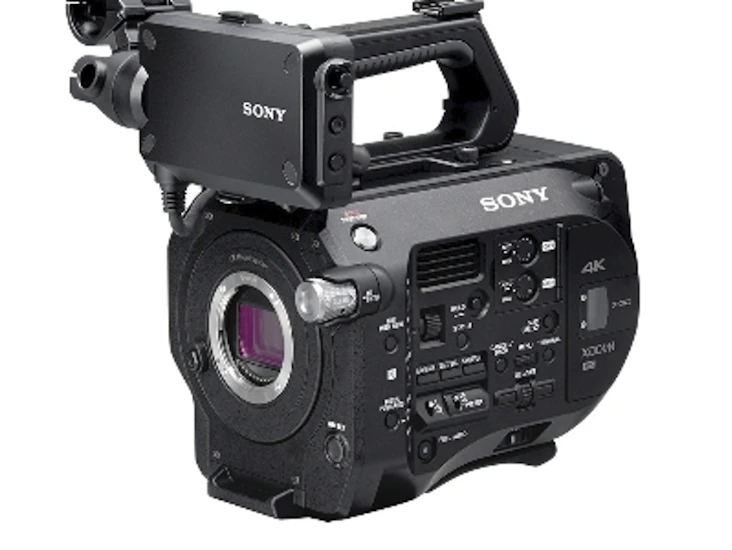 Sony fs7 camcorder with metabones