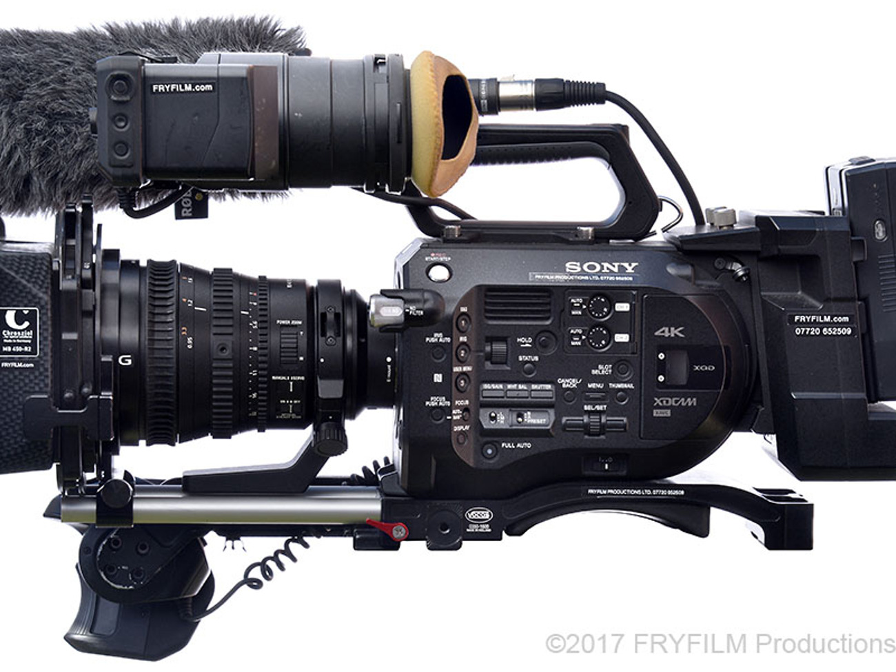 Sony fs7 full kit with xdca raw back