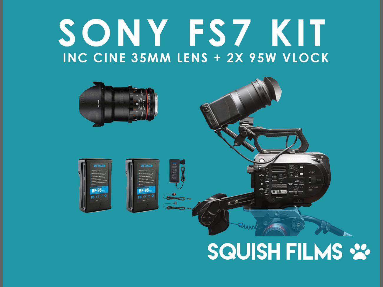 Sony fs7 kit bundle