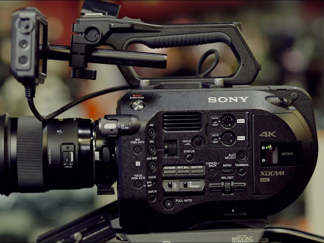 Sony fs7 4k full kit: xdca extension unit + 28-105 lens + accessories