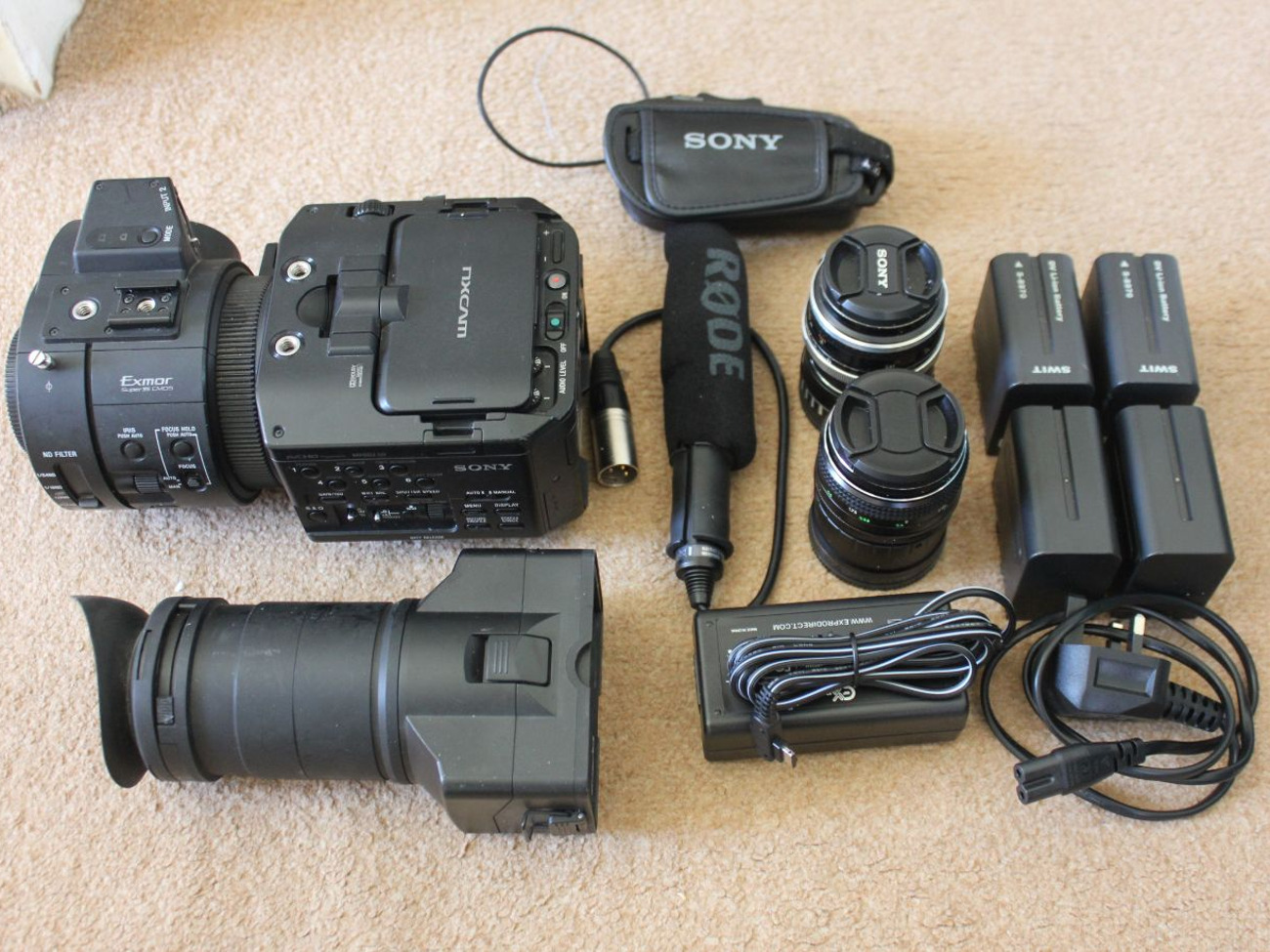 Sony hd fs700 camcorder (4k ready)
