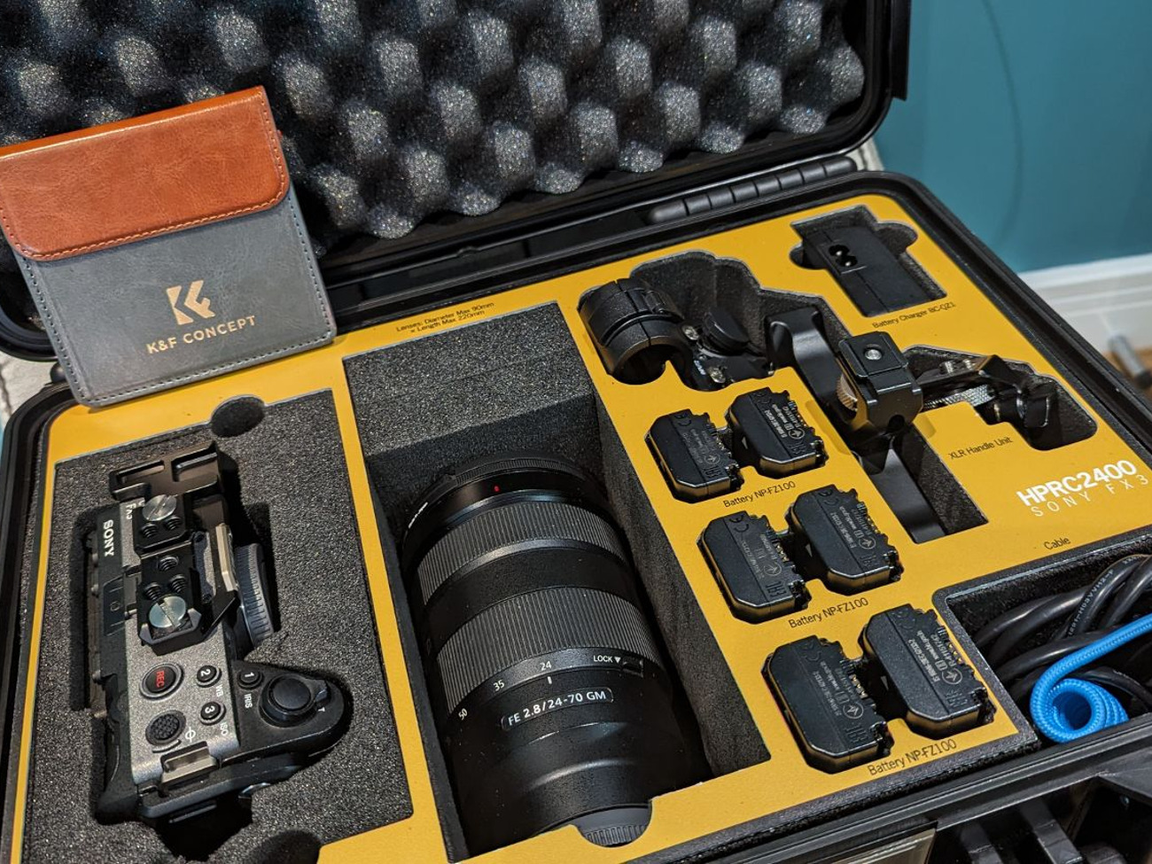 Sony fx3 cinema camera kit • sony 24–70mm f/2.8 gm • ready to shoot