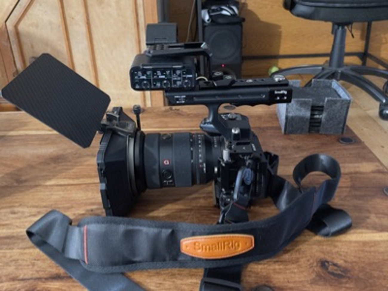 Sony fx3 cinema line camera with 24-70mm f2.8 gm2 lens