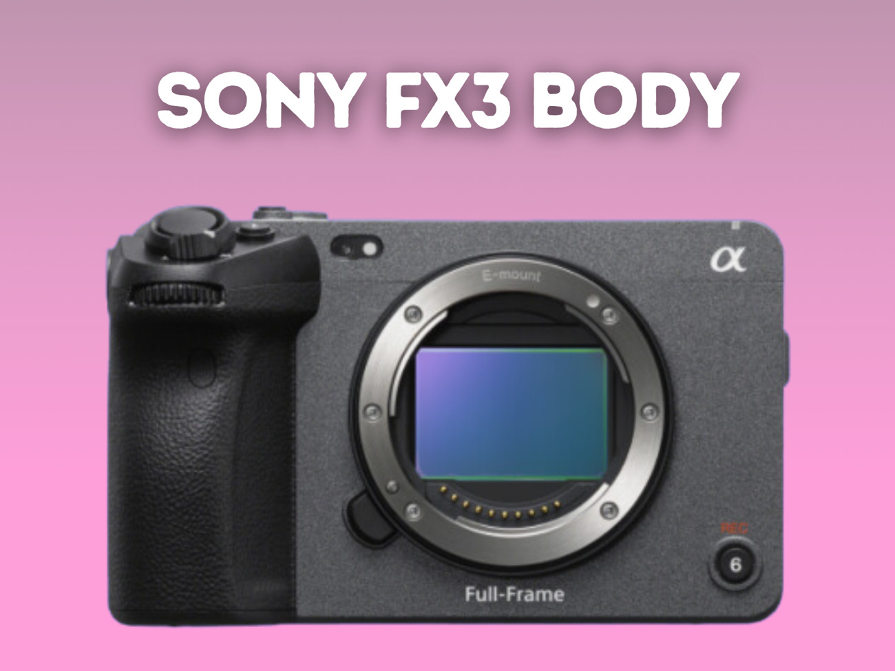 Sony Fx3 Bmpcc Vs Sony A7iii Rent Sony FX3 Fx Cinema Line Full
