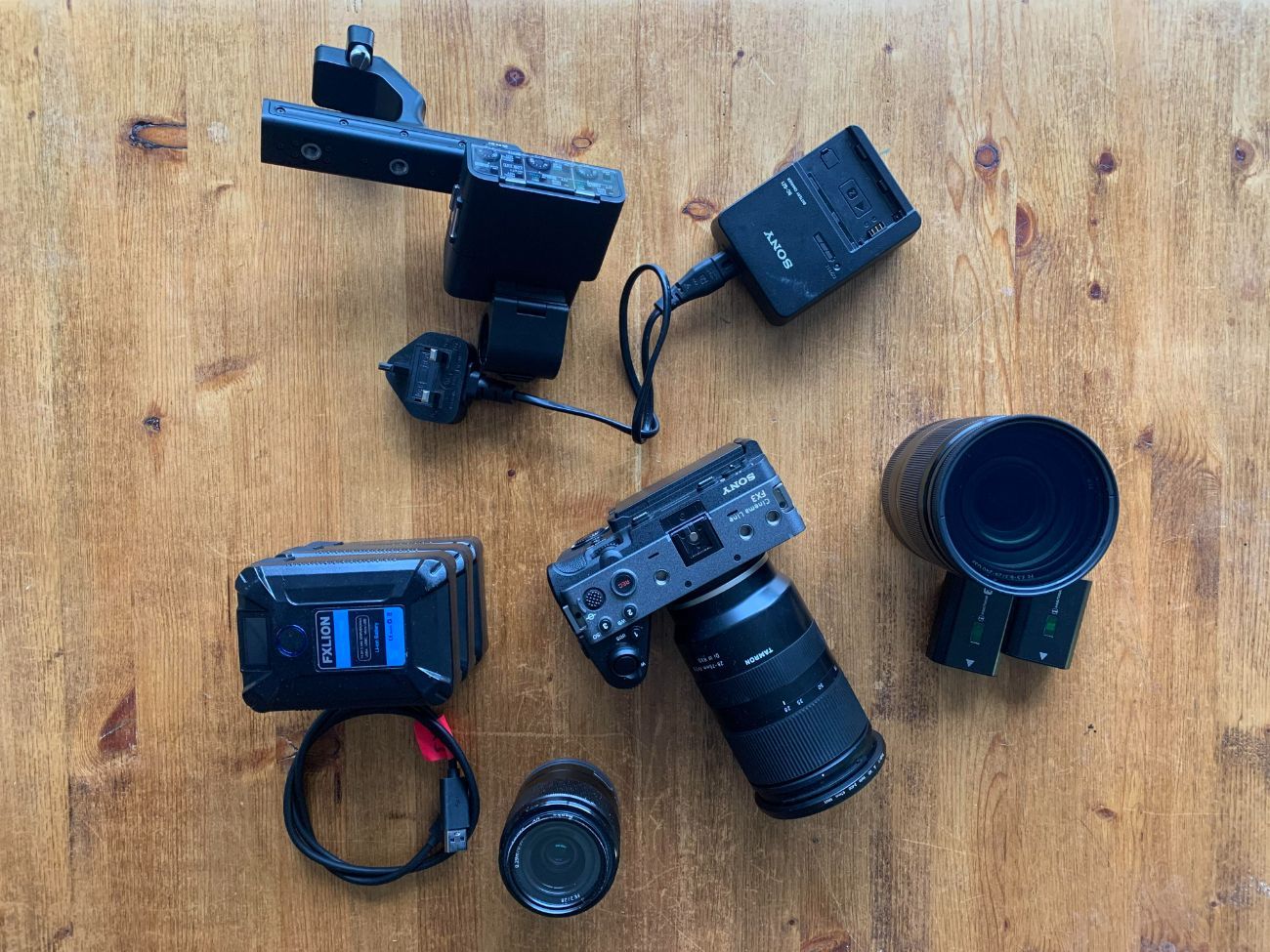 Sony fx3 (with media, power & lenses)