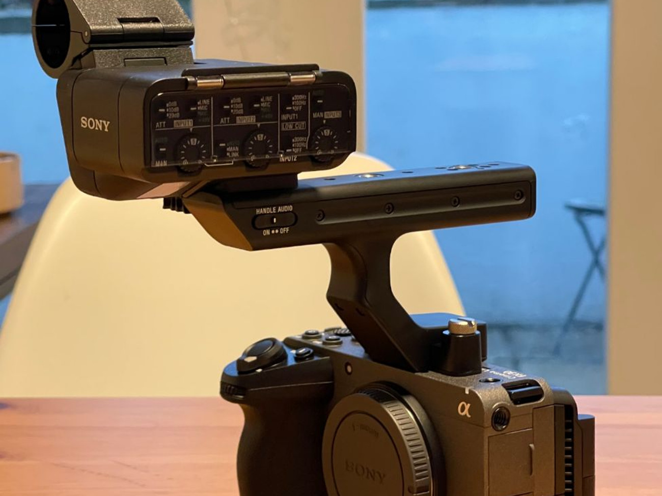 Sony fx30 + xlr top handle