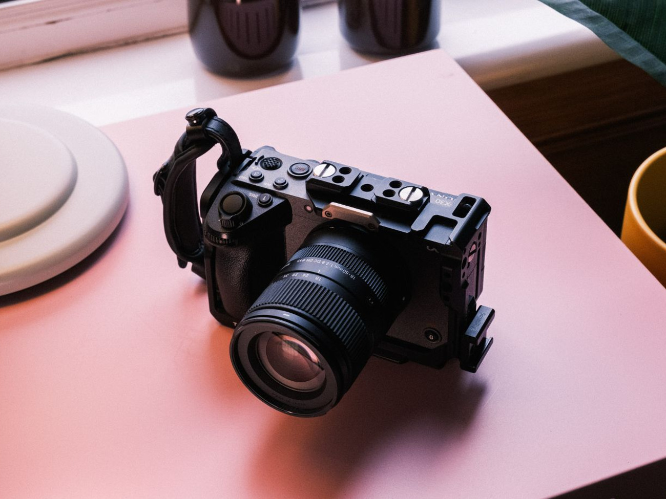 Sony fx30 cinema camera (body + cage + lens)