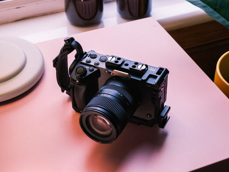 Sony fx30 cinema camera (body + cage + lens)