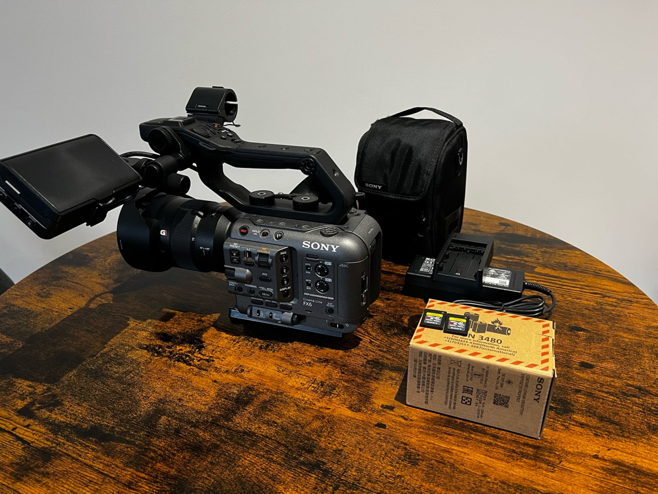 Sony fx6 + 24-70gm 2.8