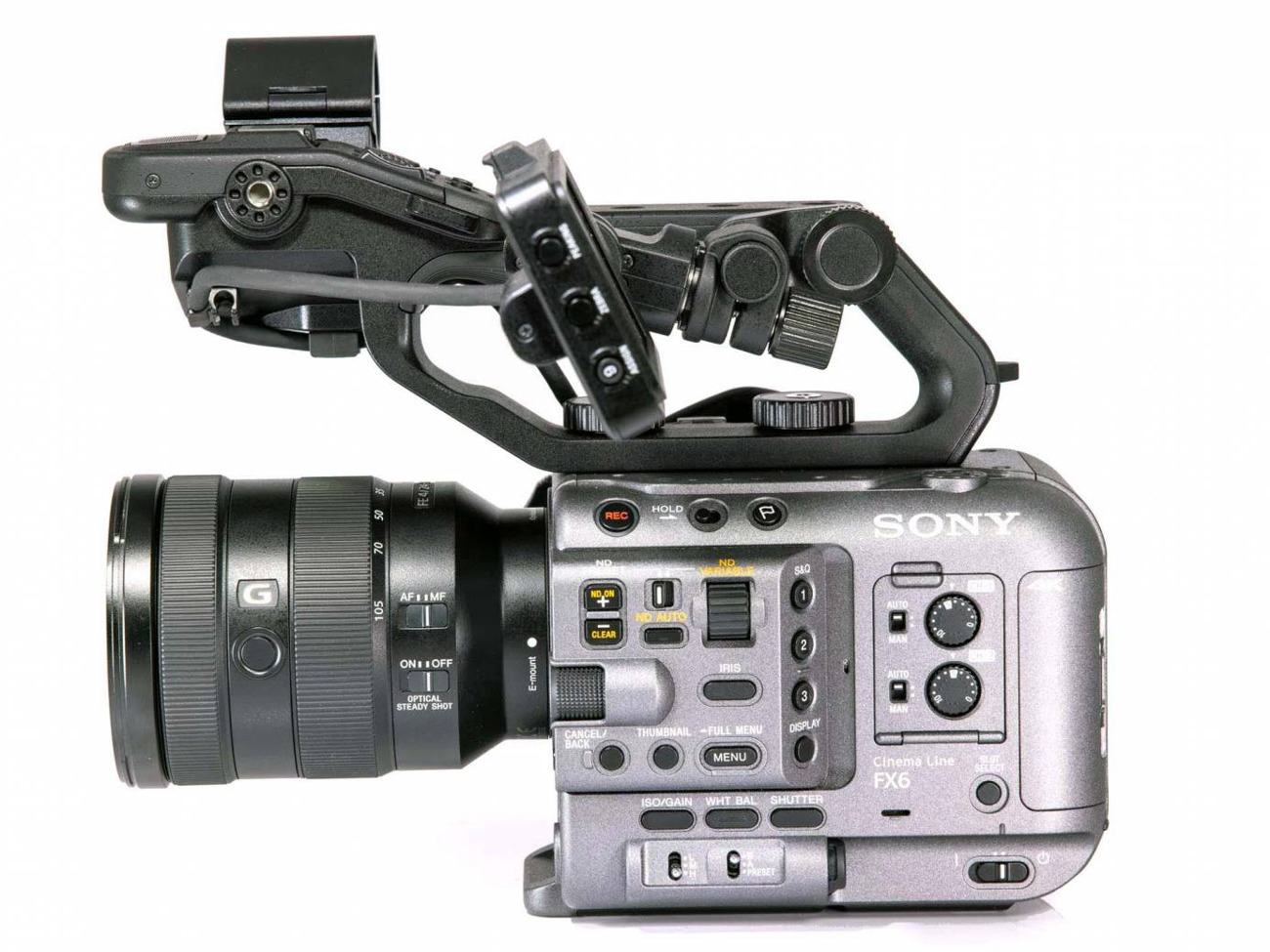 Sony fx6 cinema camera 4k | fe 16-35/24-70/70-200mm f2.8 g master lens | 512gb