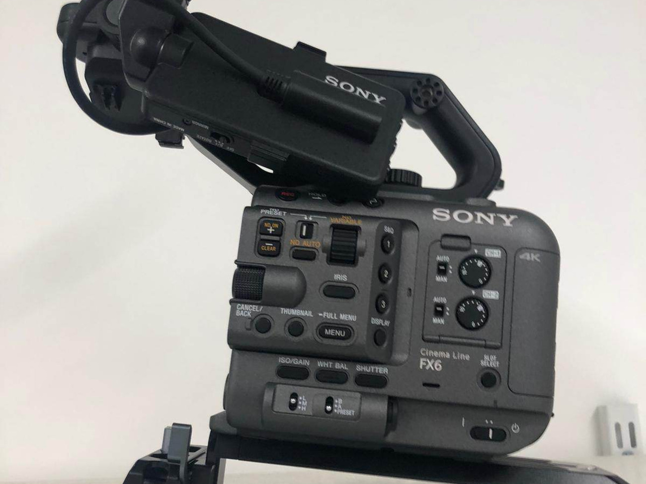 Sony fx6 4k cine camera