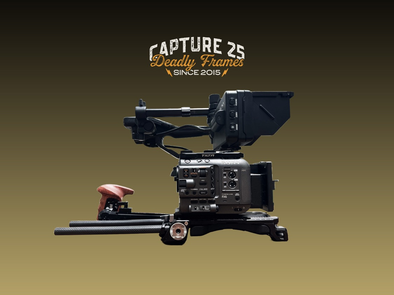 Sony fx6 4k cinema camera shooting kit