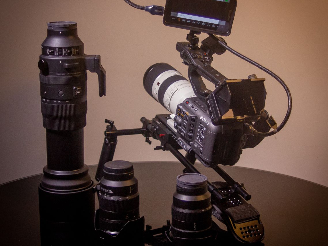 Sony fx6 4k full frame camera kit