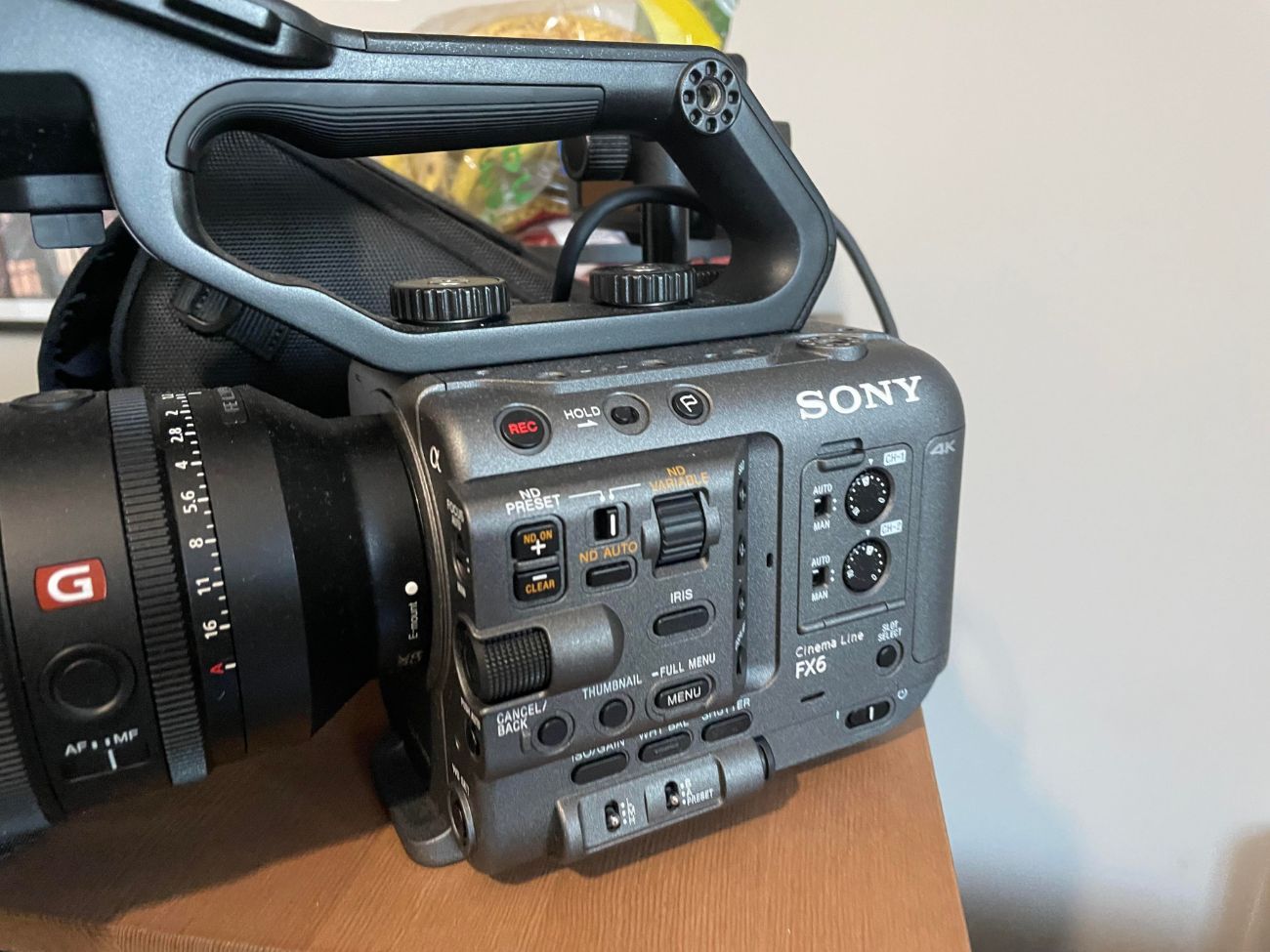 Sony fx6 camera body