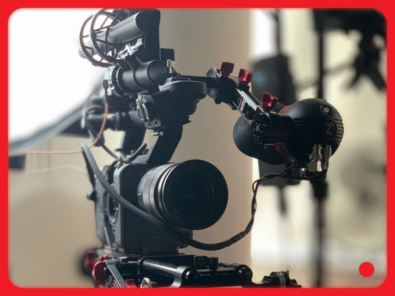 Sony fx6 cine camera 16-35 / 24-70  / 70-200mm f2.8 gm g master vocas grip vct