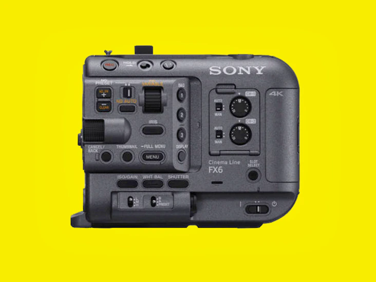 Sony fx6 cinema camera (body only)