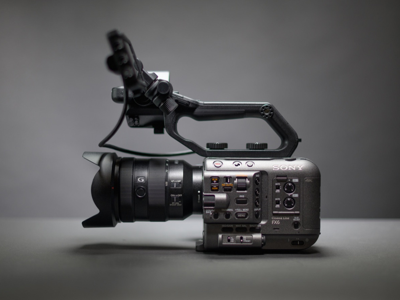 Sony fx6 cinema line full-frame camera