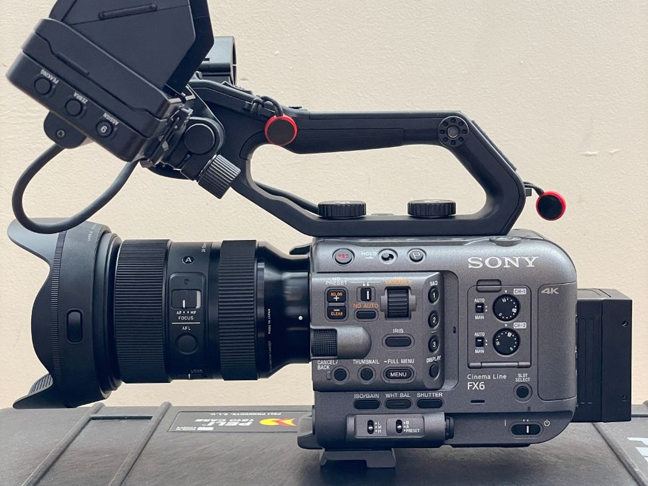 Sony fx6 full-frame cinema line camcorder 