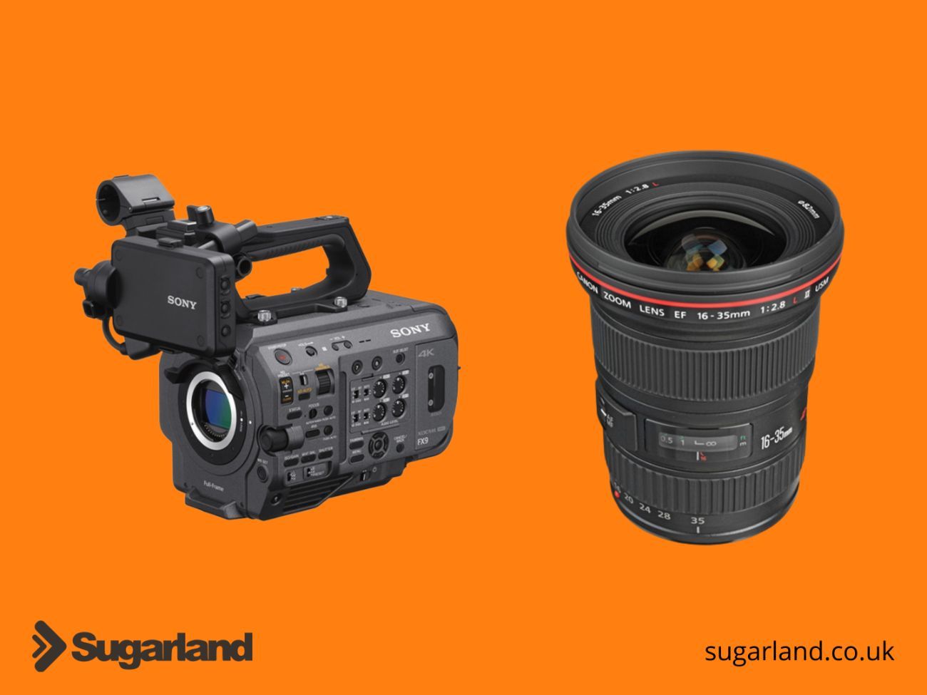 Sony fx9 + canon 16-35mm