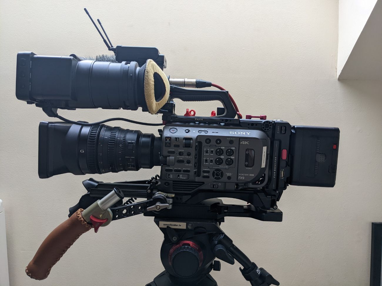 Sony fx9, tripod, lenses, v-lock batts + extras