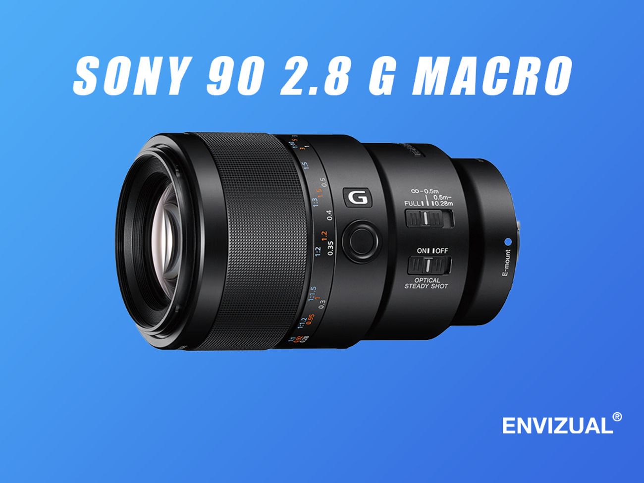 Sony 90mm f/2.8 macro g oss lens - sony 90 mm 2.8 