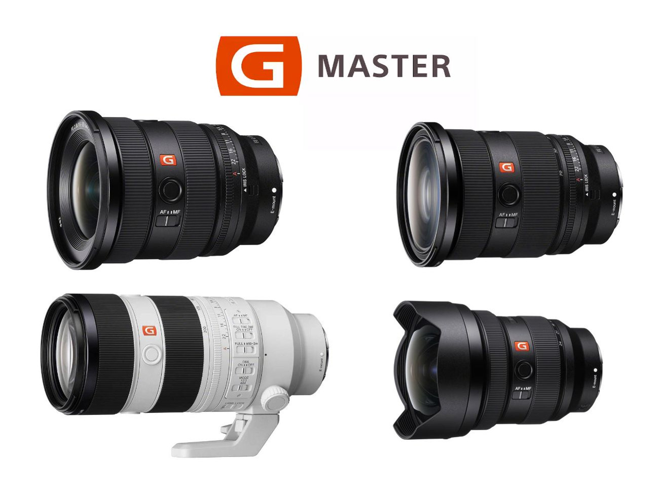 Sony g master lenses ii gm 