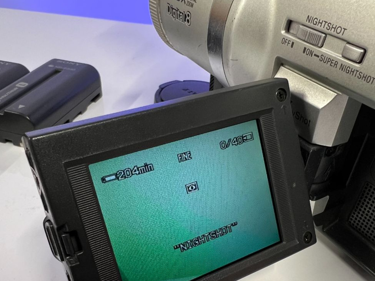 Sony Hi8 Rent Hi8 Camcorder Vhs Camcorder On Tripod Rent SONY VHS