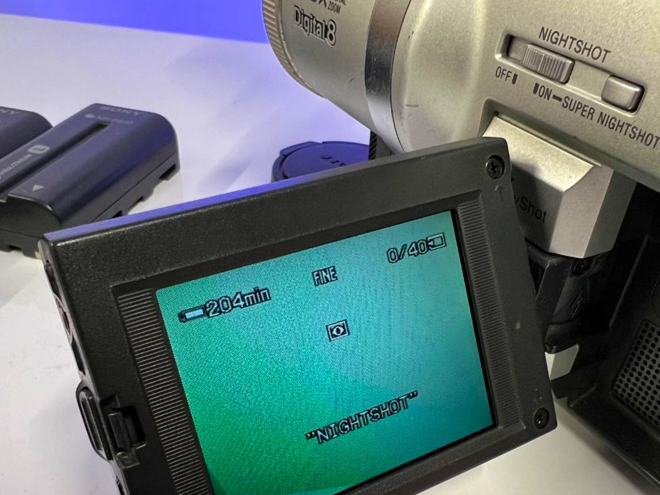 Sony Hi8 Rent Hi8 Camcorder Vhs Camcorder On Tripod Rent SONY VHS