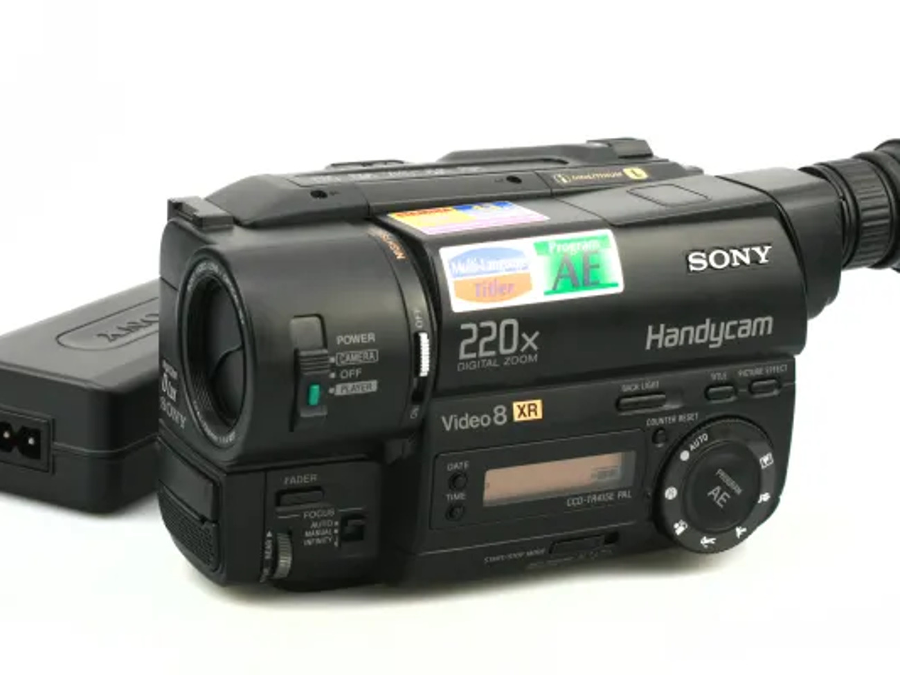 Sony handycam ccd-tr425e camcorder