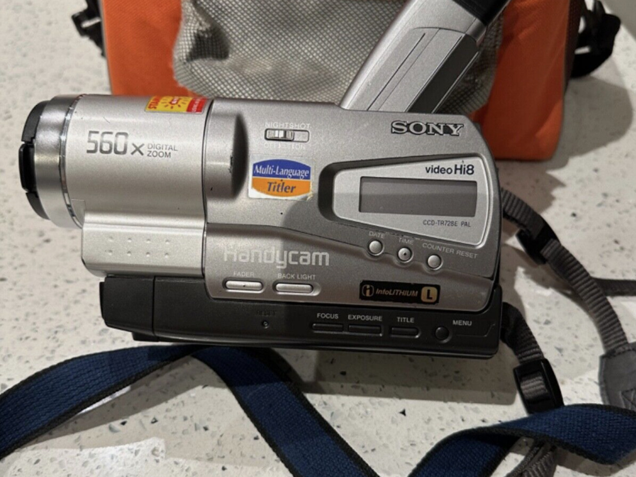 Sony hi-8 night vision camcorder and digital conversion
