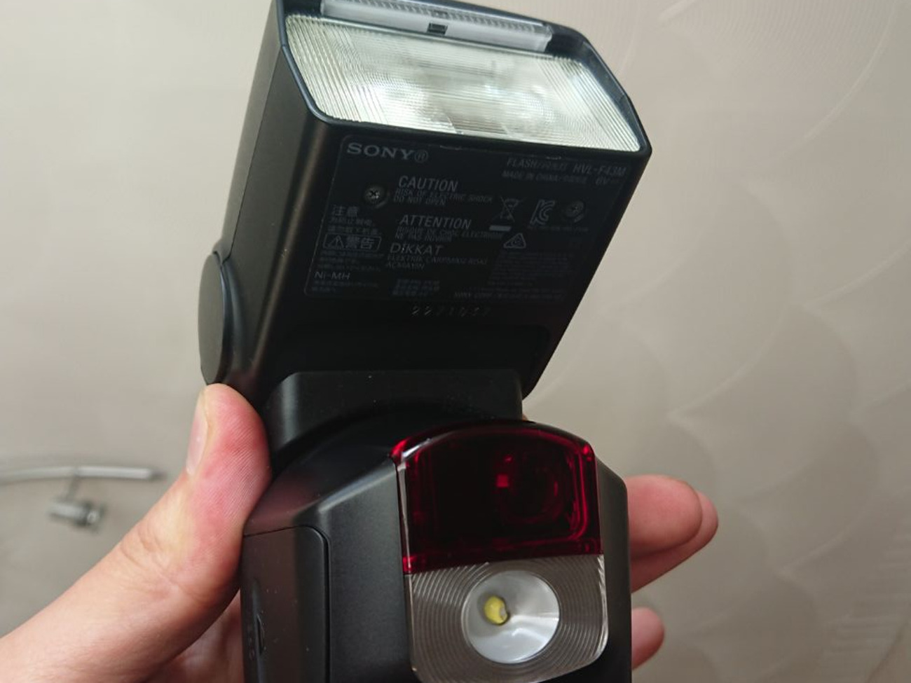 Sony hvl-f43m flashgun 