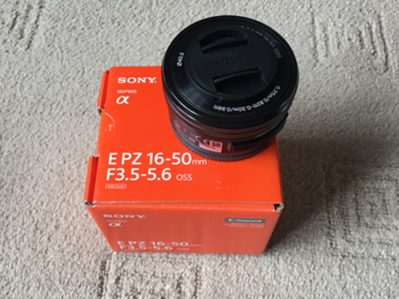Sony lens a series - 16 - 50mm