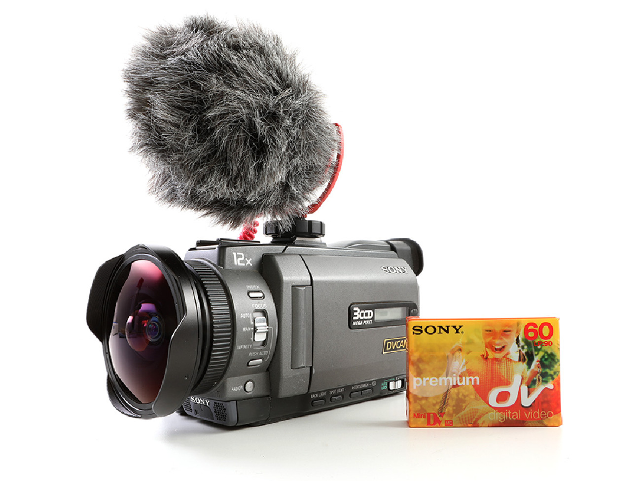 Rent Sony PDX-10P Mini DV Cam Fisheye Microphone from