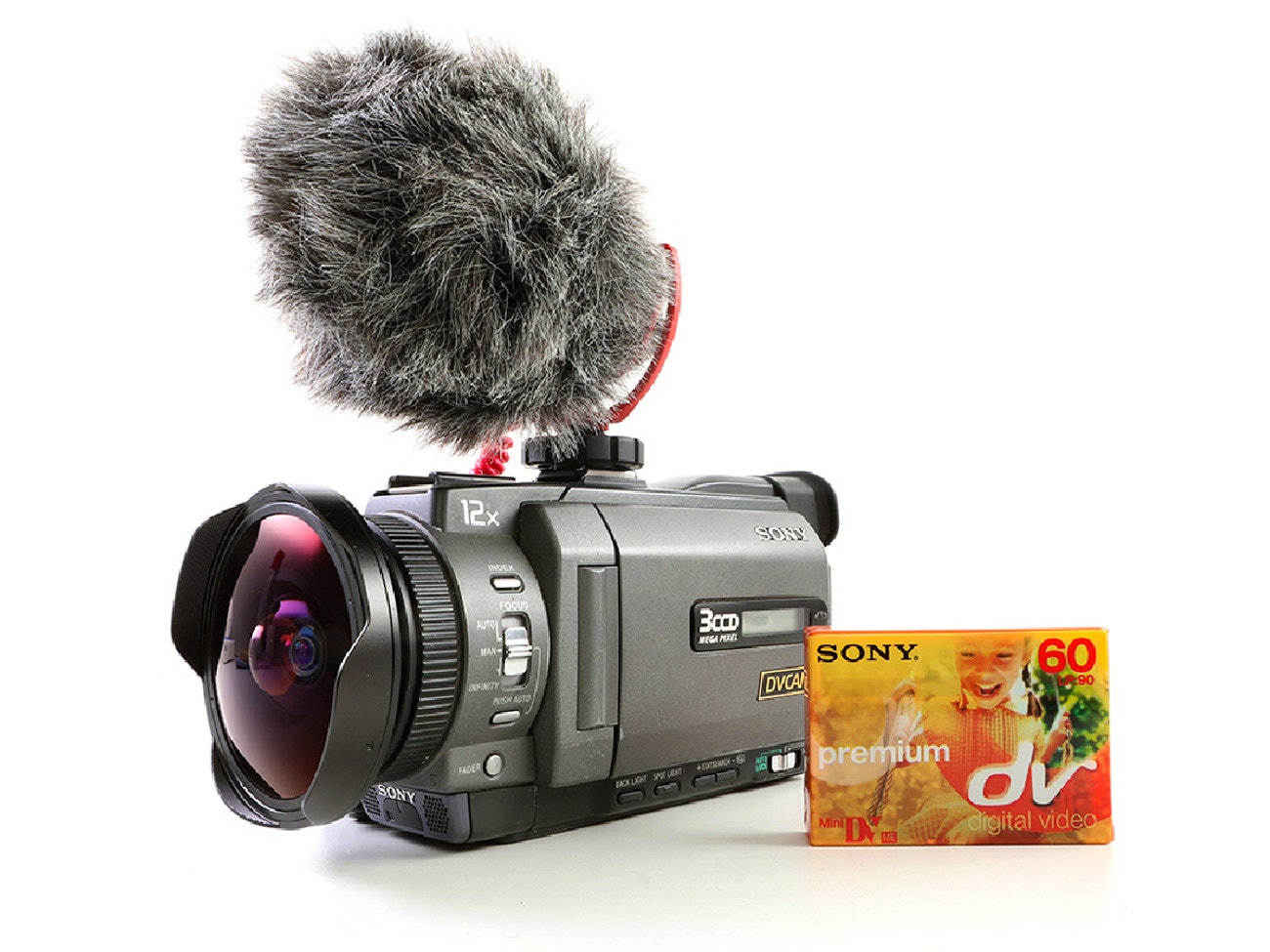 Rent Sony PDX-10P Mini DV Cam Fisheye Microphone from