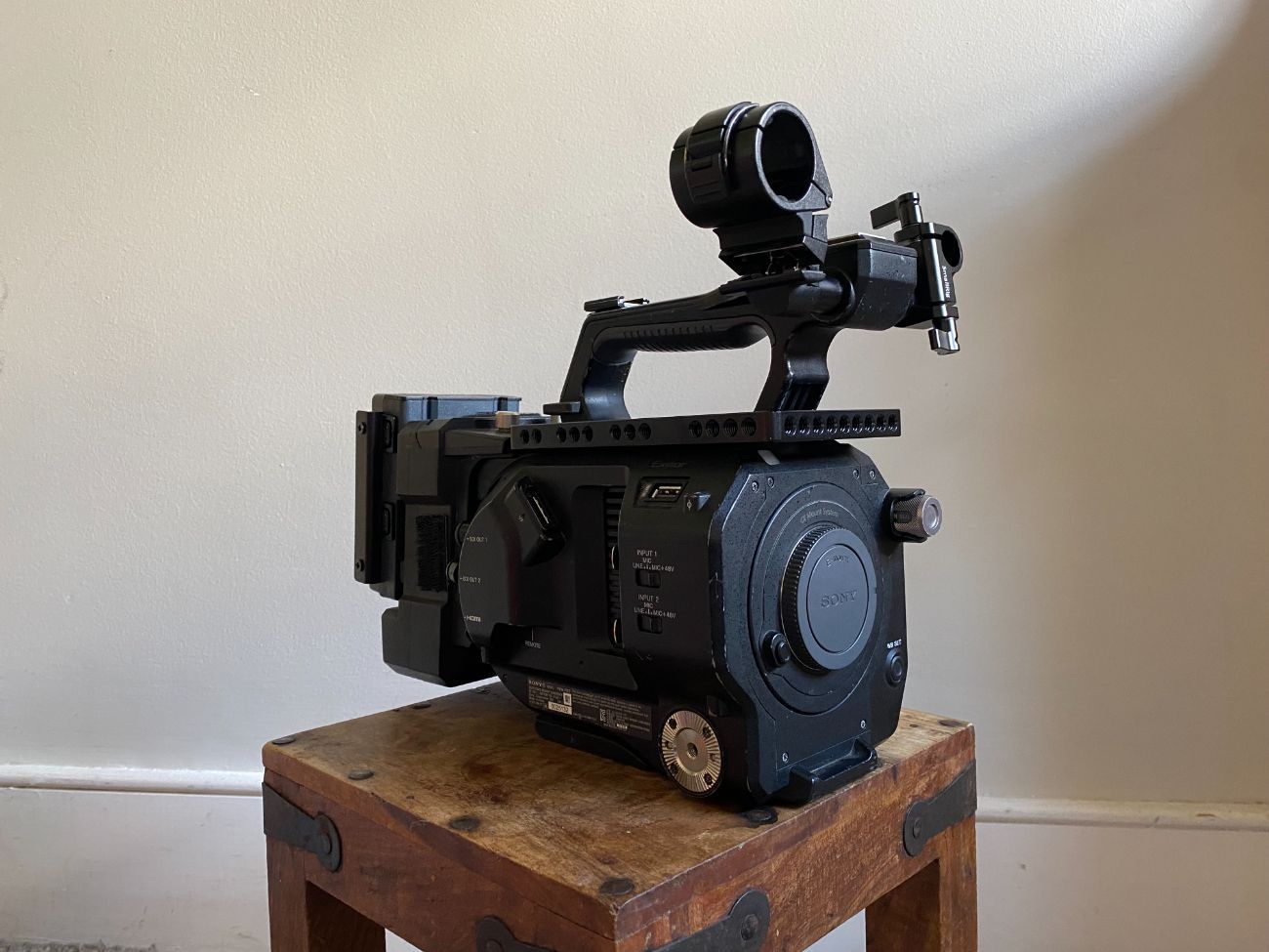 Sony pxw-fs7 with xdca extension unit